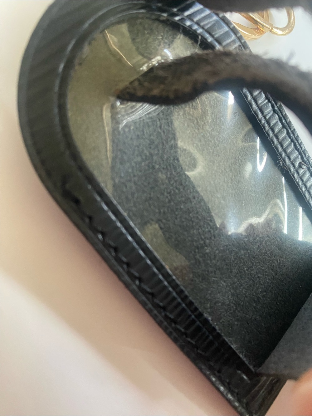 Louis Vuitton Black Epi Leather Travel Tag - Picture 7 of 16